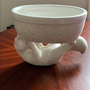 ceramic fox container